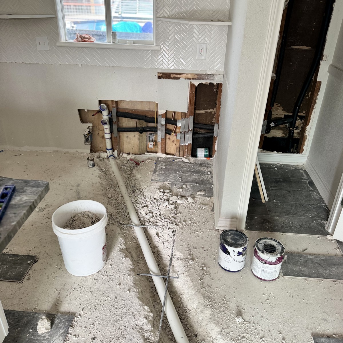 Remodel Project — San Antonio Real remodeling project completed by C.S.W. Power Solutions general contractor in San Antonio.