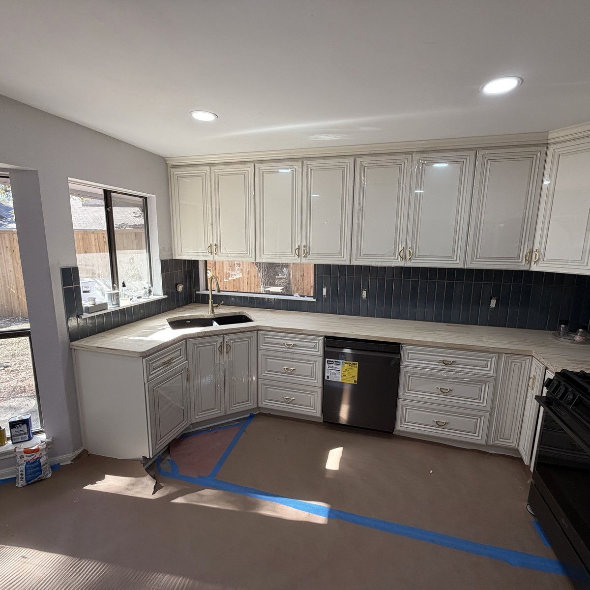 Remodel Build — In-House Crew Remodel build self-performed by C.S.W. Power Solutions San Antonio remodeling crew.
